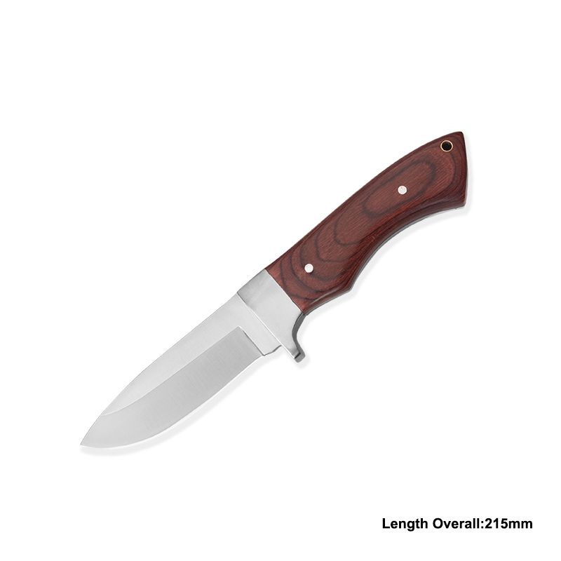 #31040 Fixed-blade Knife with Wooden Handle