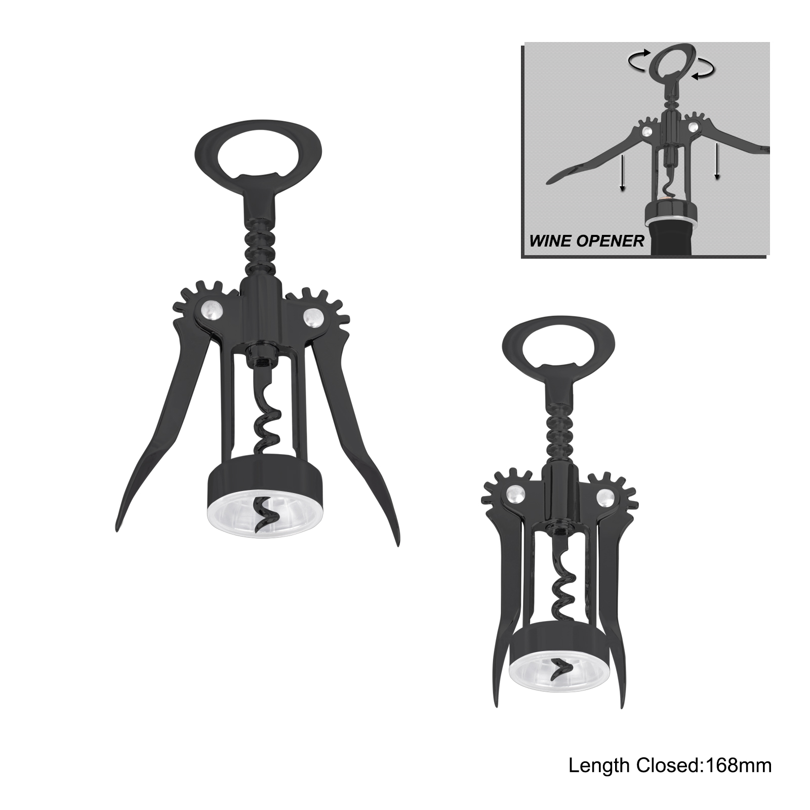 #148B Winged Corkscrew 