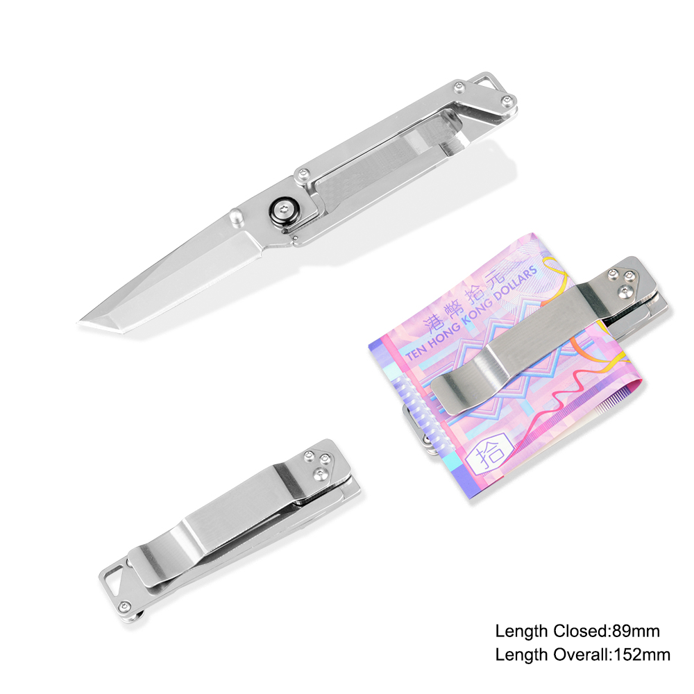 #3802 Folding Knife with Money Clip