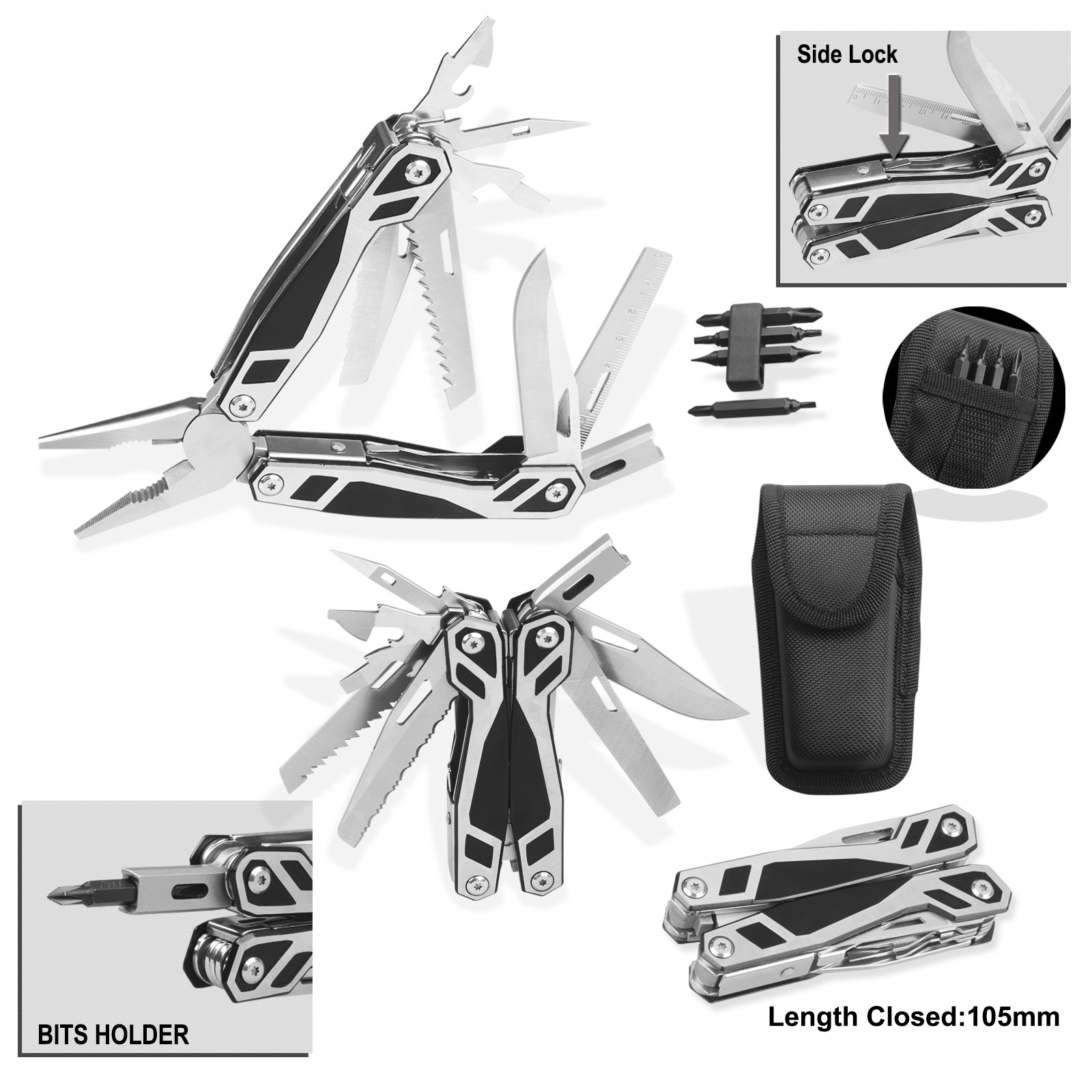 #8505F High Quality Multi Function Survival Pliers