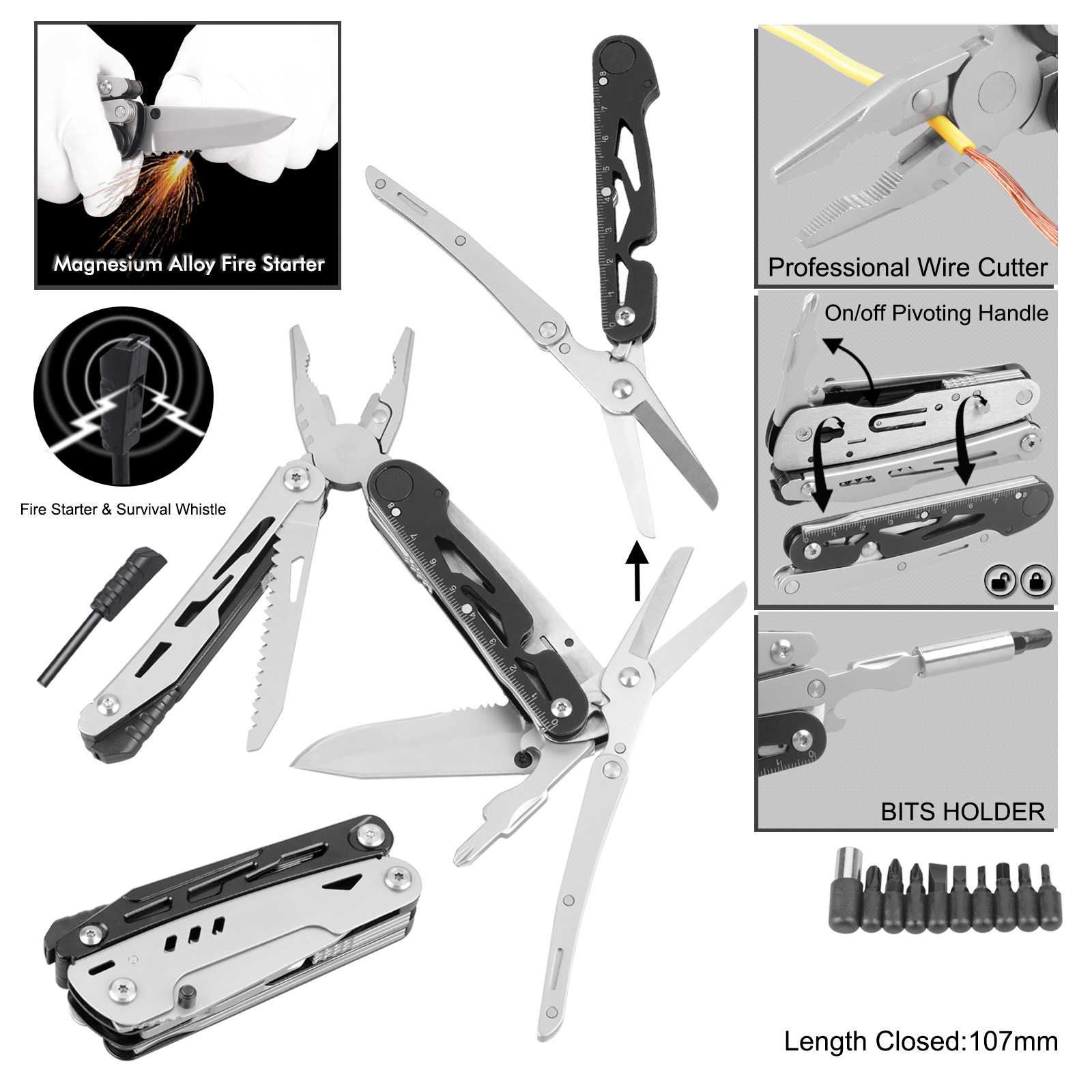 #8515BT Multitools with Scissors