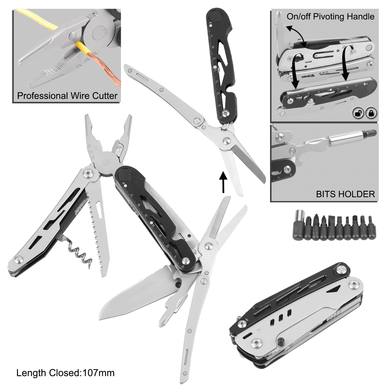 #8514BT Multitools with Scissors