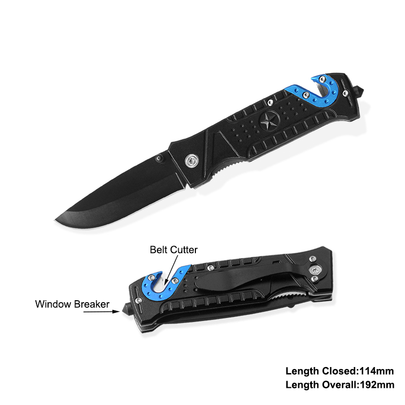 #31000 Survival Knife with Anodized Aluminum Handle