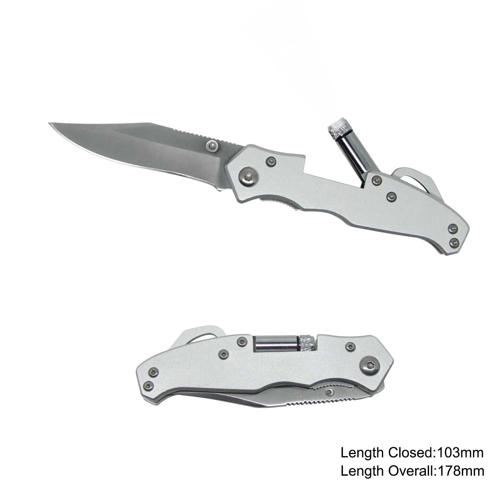 #3646 Folding Knife with LED