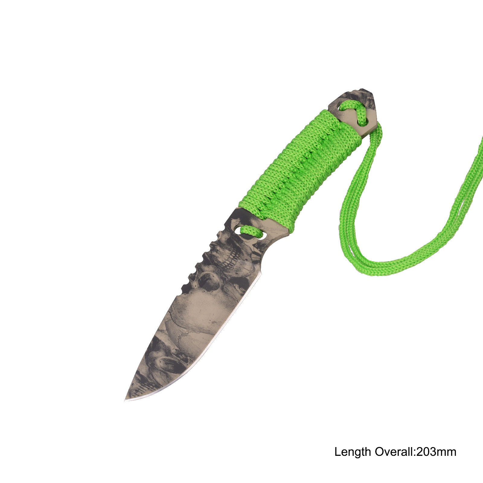 #3885 Camo Fixed-blade Knife 