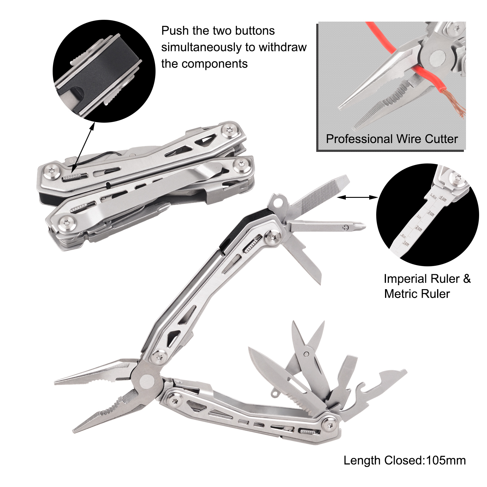 #8527 High Quality Multi Pliers