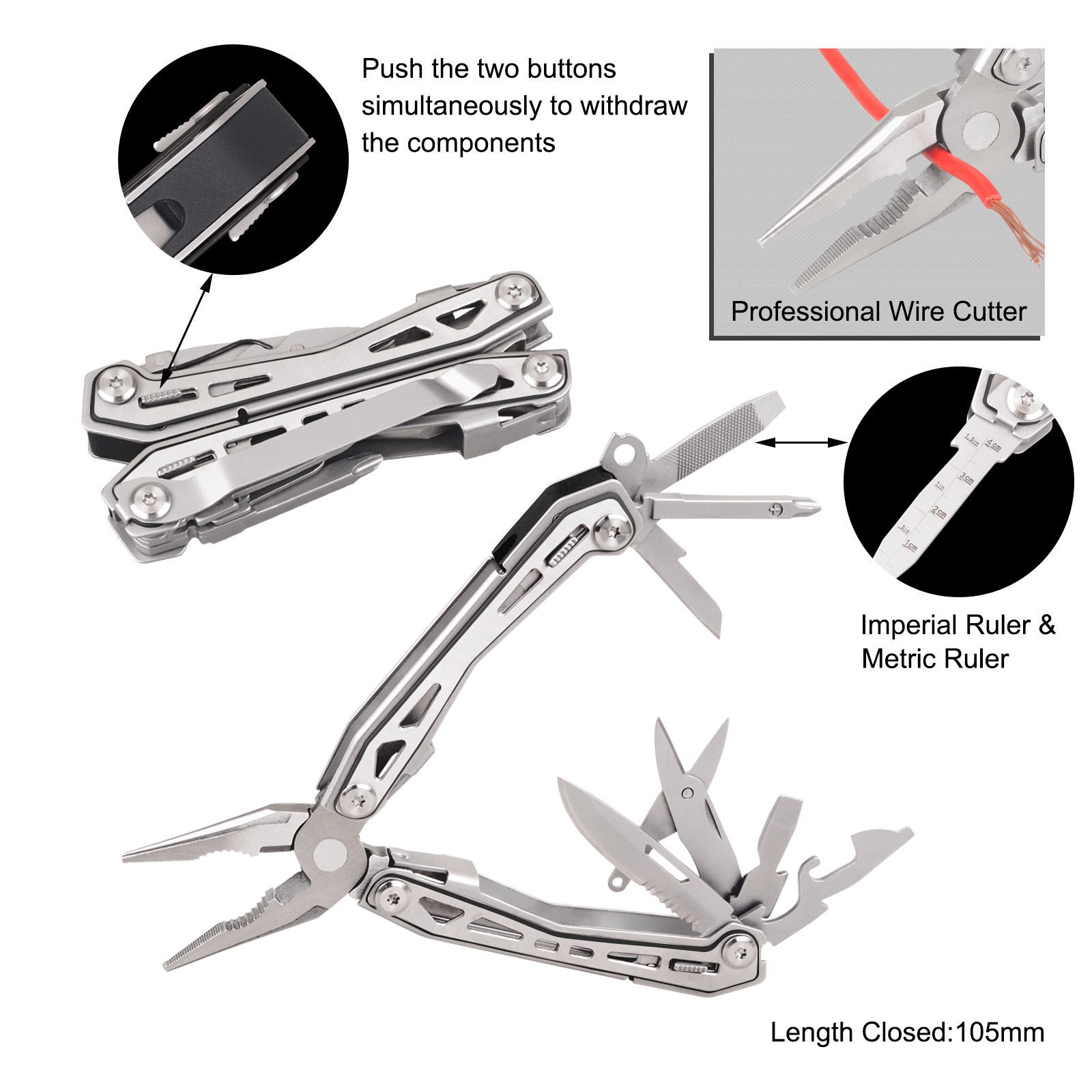 #8527B High Quality Multi Pliers