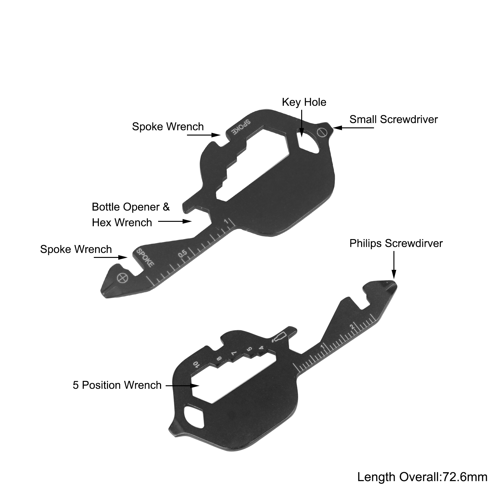 #6321 Multi Function Key Shape Tool