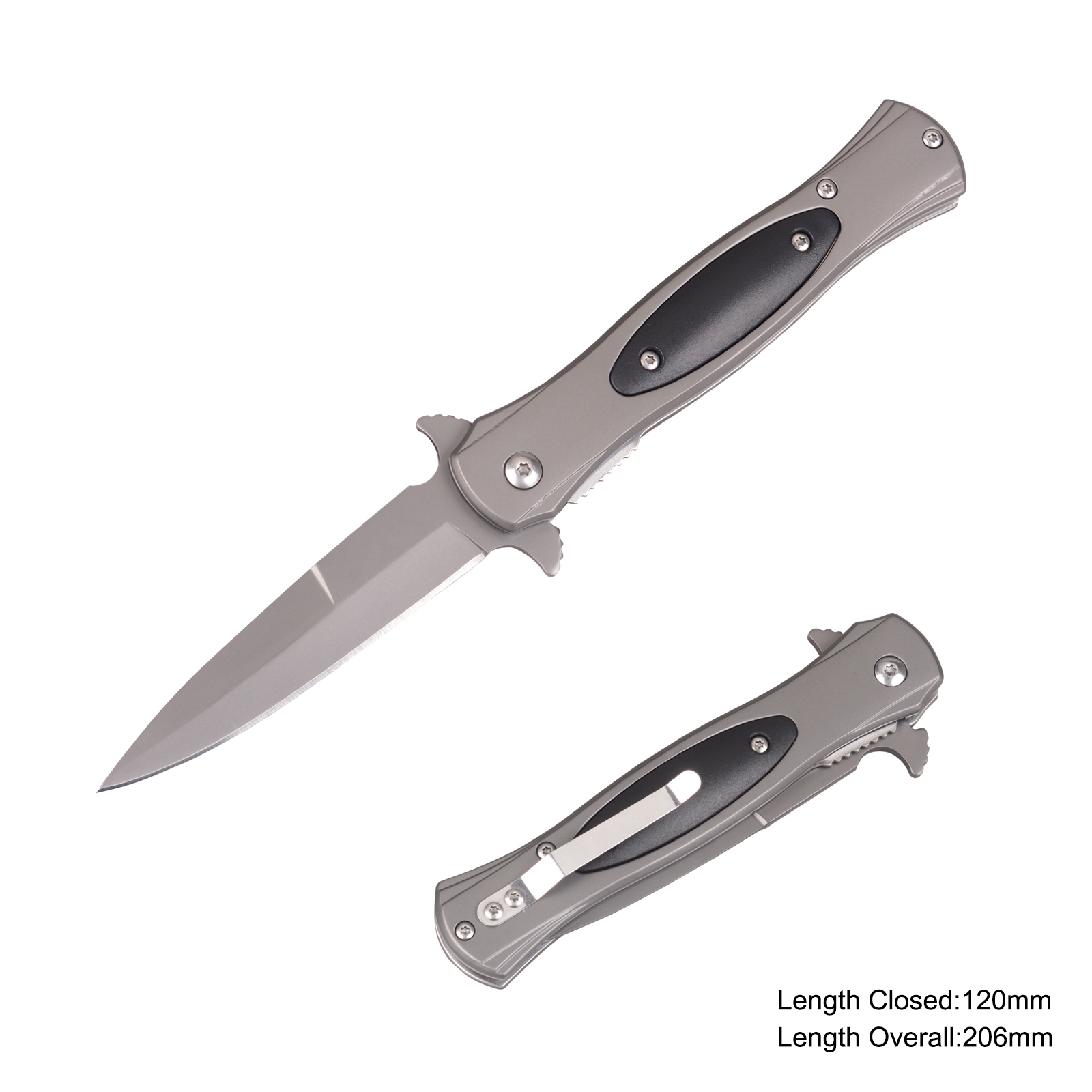 #31250 Folding Knife with Stainless Steel Handle