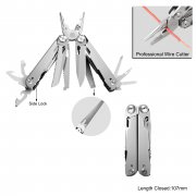 #8594 Multi Pliers with Professional Wire Cutter